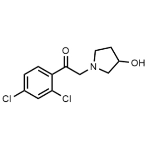 1-(2,4-Dichlorophenyl)-2-(3-hydroxypyrrolidin-1-yl)ethan-1-one|CS-0583013