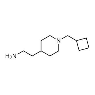 2-(1-(Cyclobutylmethyl)piperidin-4-yl)ethan-1-amine|CS-0583026