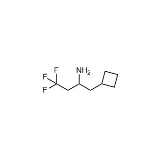 1-Cyclobutyl-4,4,4-trifluorobutan-2-amine|CS-0583033