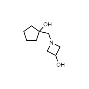 1-((1-Hydroxycyclopentyl)methyl)azetidin-3-ol|CS-0583052