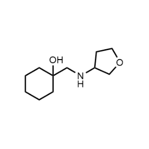 1-(((Tetrahydrofuran-3-yl)amino)methyl)cyclohexan-1-ol|CS-0583096