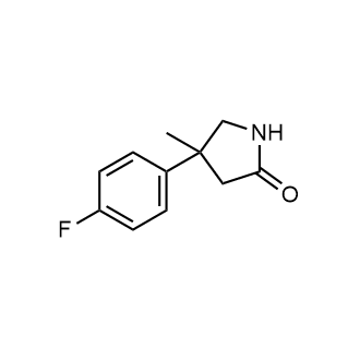 4-(4-Fluorophenyl)-4-methylpyrrolidin-2-one|CS-0583159