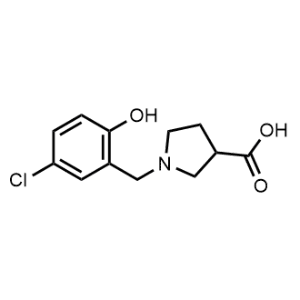 1-(5-Chloro-2-hydroxybenzyl)pyrrolidine-3-carboxylic acid|CS-0583167
