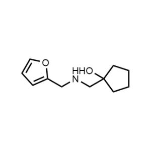 1-(((Furan-2-ylmethyl)amino)methyl)cyclopentan-1-ol|CS-0583189