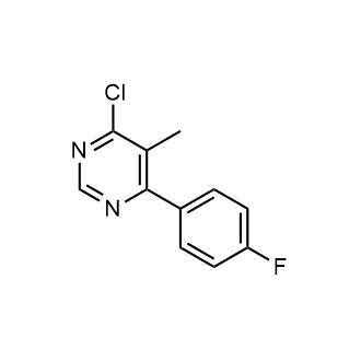 4-Chloro-6-(4-fluorophenyl)-5-methylpyrimidine|CS-0583217