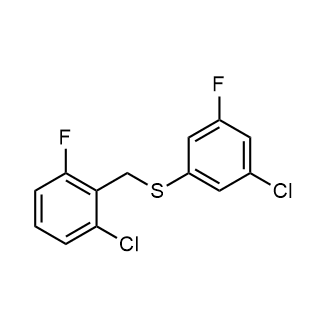 (3-Chloro-5-fluorophenyl)(2-chloro-6-fluorobenzyl)sulfane|CS-0583371