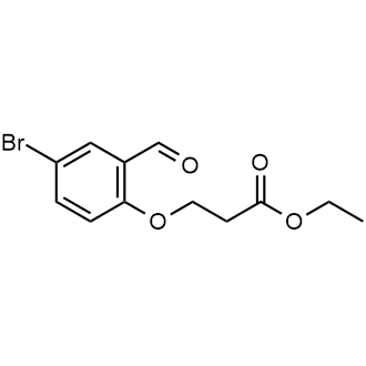 Ethyl 3-(4-bromo-2-formylphenoxy)propanoate|CS-0583500
