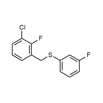 (3-Chloro-2-fluorobenzyl)(3-fluorophenyl)sulfane|CS-0583639