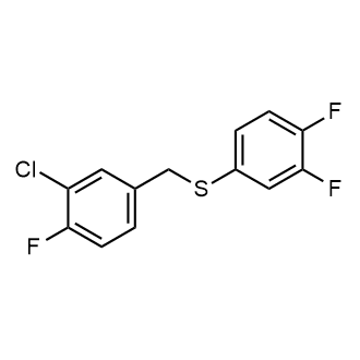 (3-Chloro-4-fluorobenzyl)(3,4-difluorophenyl)sulfane|CS-0583736