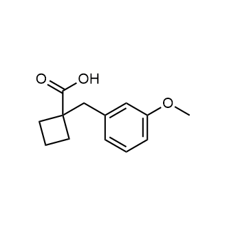 1-(3-Methoxybenzyl)cyclobutane-1-carboxylic acid|CS-0583779