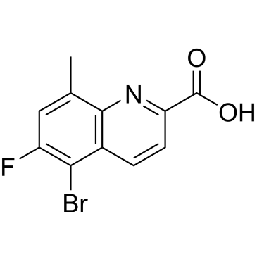 5-Bromo-6-fluoro-8-methylquinoline-2-carboxylic acid|CS-0583833