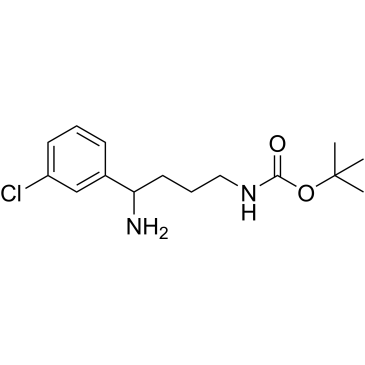 Tert-butyl (4-amino-4-(3-chlorophenyl)butyl)carbamate|CS-0583880