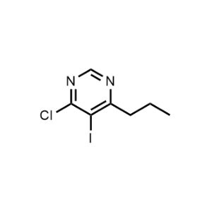 4-Chloro-5-iodo-6-propylpyrimidine|CS-0583887