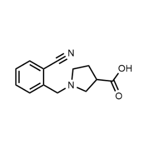 1-(2-Cyanobenzyl)pyrrolidine-3-carboxylic acid|CS-0583898