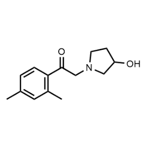 1-(2,4-Dimethylphenyl)-2-(3-hydroxypyrrolidin-1-yl)ethan-1-one|CS-0583927