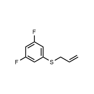 Allyl(3,5-difluorophenyl)sulfane|CS-0584096
