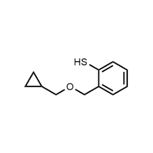 2-((Cyclopropylmethoxy)methyl)benzenethiol|CS-0584110