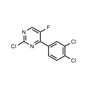 2-Chloro-4-(3,4-dichlorophenyl)-5-fluoropyrimidine|CS-0584206