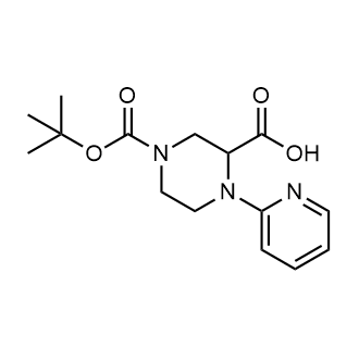 4-(Tert-butoxycarbonyl)-1-(pyridin-2-yl)piperazine-2-carboxylic acid|CS-0584232
