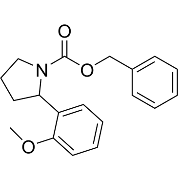 Benzyl 2-(2-methoxyphenyl)pyrrolidine-1-carboxylate|CS-0584306