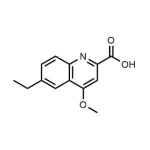 6-Ethyl-4-methoxyquinoline-2-carboxylic acid|CS-0584312