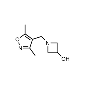 1-((3,5-Dimethylisoxazol-4-yl)methyl)azetidin-3-ol|CS-0584427