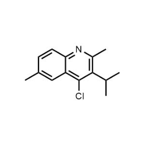 4-Chloro-3-isopropyl-2,6-dimethylquinoline|CS-0584443