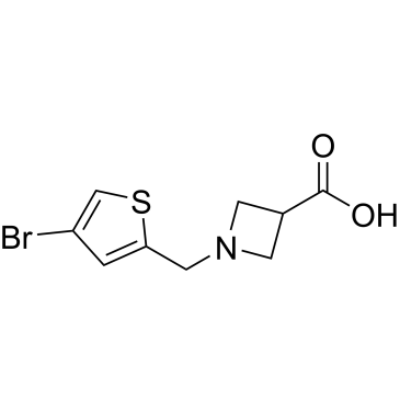 1-((4-Bromothiophen-2-yl)methyl)azetidine-3-carboxylic acid|CS-0584541