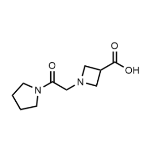 1-(2-Oxo-2-(pyrrolidin-1-yl)ethyl)azetidine-3-carboxylic acid|CS-0584570