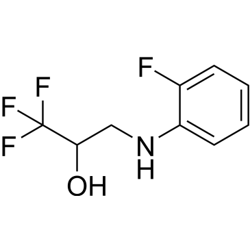 1,1,1-Trifluoro-3-((2-fluorophenyl)amino)propan-2-ol|CS-0584576