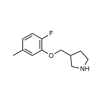 3-((2-Fluoro-5-methylphenoxy)methyl)pyrrolidine|CS-0584577
