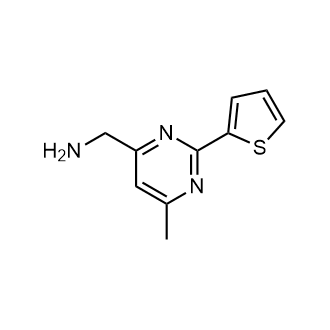 (6-Methyl-2-(thiophen-2-yl)pyrimidin-4-yl)methanamine|CS-0584590