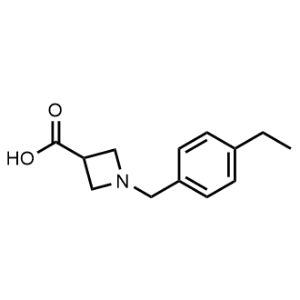 1-(4-Ethylbenzyl)azetidine-3-carboxylic acid|CS-0584603