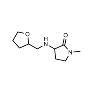 1-Methyl-3-(((tetrahydrofuran-2-yl)methyl)amino)pyrrolidin-2-one|CS-0584655
