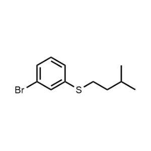 (3-Bromophenyl)(isopentyl)sulfane|CS-0584677