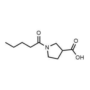 1-Pentanoylpyrrolidine-3-carboxylic acid|CS-0584791