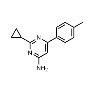 2-Cyclopropyl-6-(p-tolyl)pyrimidin-4-amine|CS-0584835