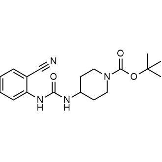 Tert-butyl 4-(3-(2-cyanophenyl)ureido)piperidine-1-carboxylate|CS-0584900