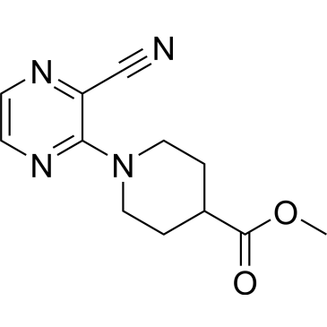 Methyl 1-(3-cyanopyrazin-2-yl)piperidine-4-carboxylate|CS-0584964