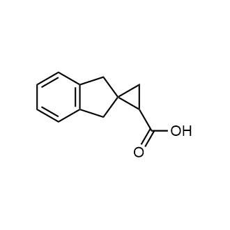1',3'-Dihydrospiro[cyclopropane-1,2'-indene]-2-carboxylic acid|CS-0585040