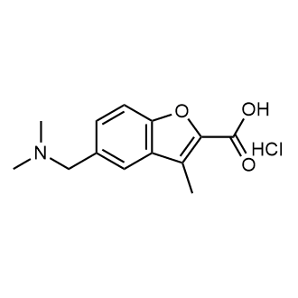 5-((Dimethylamino)methyl)-3-methylbenzofuran-2-carboxylic acid hydrochloride|CS-0585051