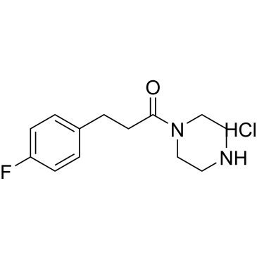 3-(4-Fluorophenyl)-1-(piperazin-1-yl)propan-1-one hydrochloride|CS-0585069