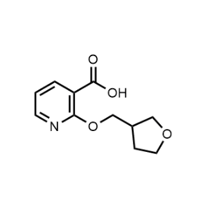2-((Tetrahydrofuran-3-yl)methoxy)nicotinic acid|CS-0585217