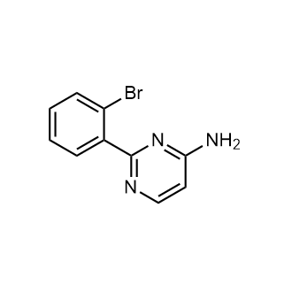2-(2-Bromophenyl)pyrimidin-4-amine|CS-0585320
