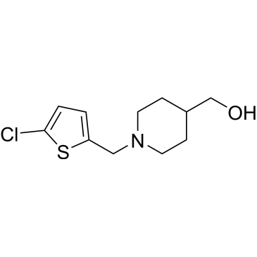 (1-((5-Chlorothiophen-2-yl)methyl)piperidin-4-yl)methanol|CS-0585358