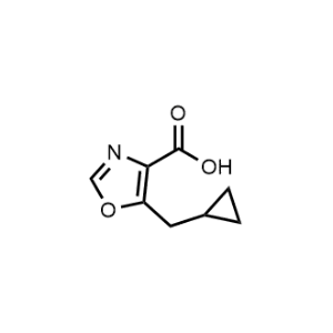 5-(Cyclopropylmethyl)oxazole-4-carboxylic acid|CS-0585366