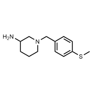 1-(4-(Methylthio)benzyl)piperidin-3-amine|CS-0585420
