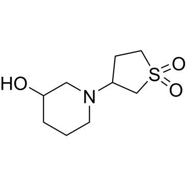 3-(3-Hydroxypiperidin-1-yl)tetrahydrothiophene 1,1-dioxide|CS-0585435