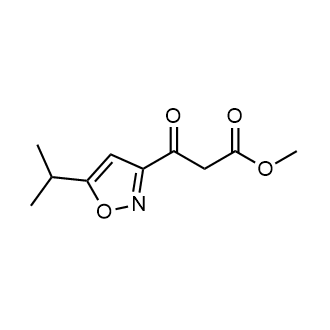 Methyl 3-(5-isopropylisoxazol-3-yl)-3-oxopropanoate|CS-0585512