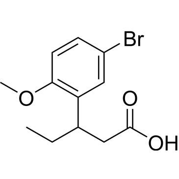 3-(5-Bromo-2-methoxyphenyl)pentanoic acid|CS-0585690